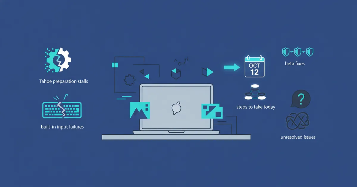 Illustration for the article “Mac bugs and fixes October 12 2026: what shipped”