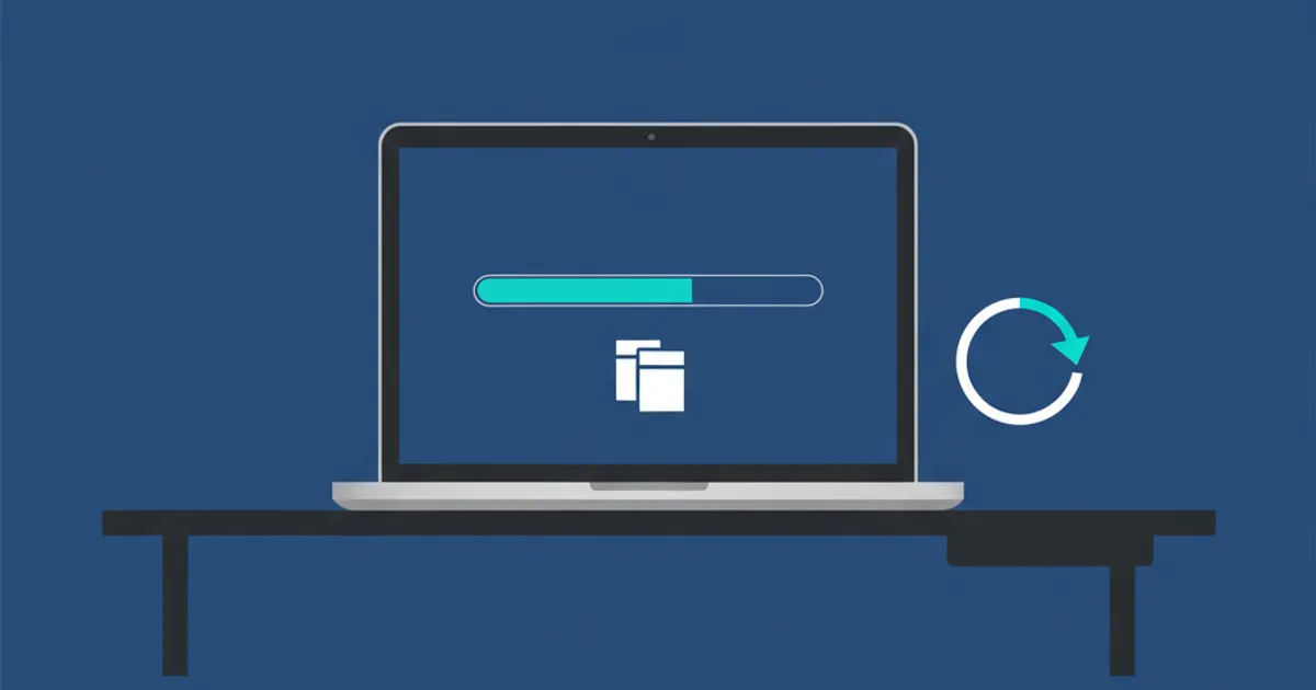 Illustration for the article “KB5121003 restarts Windows 11 two or three times and blanks the screen (August 15, 2026)”