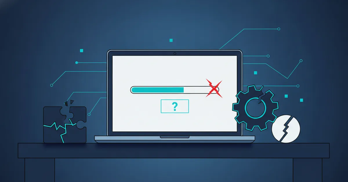 Illustration for the article “Windows bugs and fixes October 10 2026: no fix”